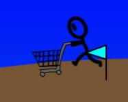 Shopping cart hero humor játékok